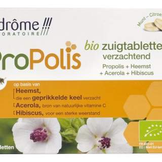 La drome propolis  verzachtende zuigtabletten 20st